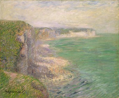 Le scogliere di Fecamp, c.1920 da Gustave Loiseau